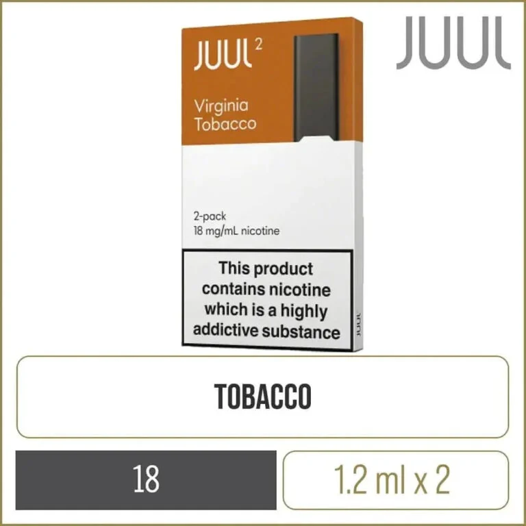 Illustrative image for JUUL2 Virginia Tobacco Pods (2 Pods)