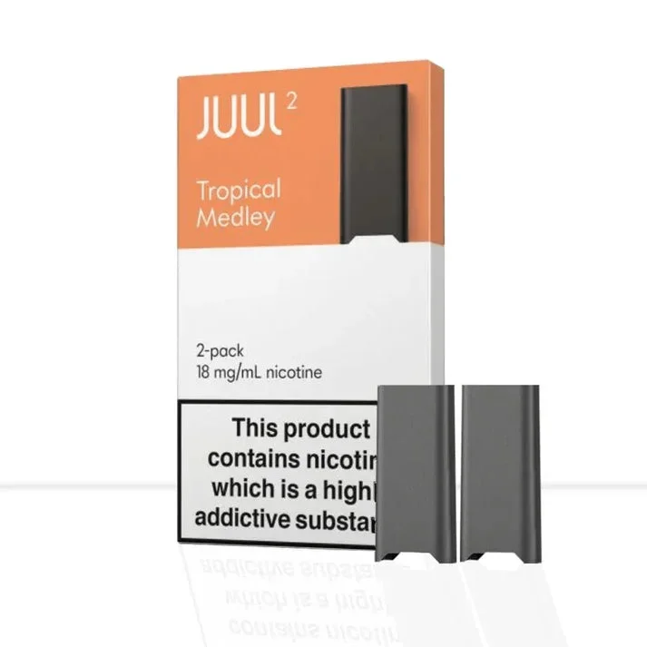 Illustrative image for JUUL2 Pods Tropical Medley